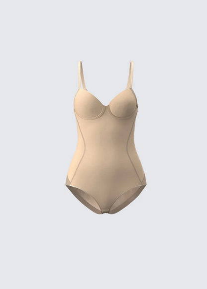 Bodysuit with Bra Shaping Underwear Thongs